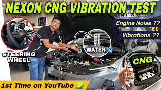 अब क्या बोलेंगे Haters 😂 New Tata Nexon CNG Vibration Test ✅  Nexon CNG Vibration Test  Nexon CNG [upl. by Filberte]