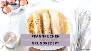 Pfannkuchen Grundrezept [upl. by Mabelle]