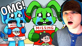 WHO ARE the SMILING CRITTERS Cartoon Animation GameToons REACTION [upl. by Mairb]