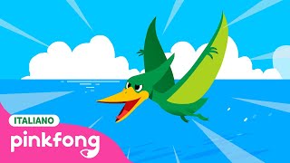 Pteranodonte  Canzoni dei Dinosauri  Pinkfong Bimbo Squalo Canzoni per Bambini [upl. by Alien]