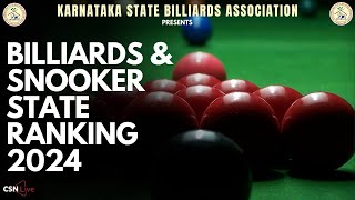 SEMI FINAL  I H MANUDEV vs SEAN DAVIS KARNATAKA 15 REDS SNOOKER STATE RANKING 2024 [upl. by Anyotal]