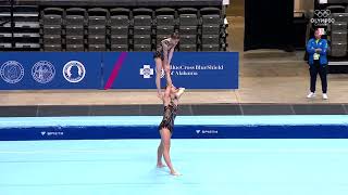 THE WORLD GAMES 2022  Acrobatic Womens Pair Champions [upl. by Alil]