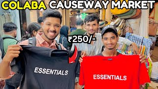 Colaba Causeway Street ShoppingBest Market in Mumbaicolabamarket mumbaimarket anafkhanvlogs [upl. by Akerehs127]