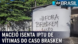 Maceió isenta IPTU de vítimas do caso Braskem em Maceió  SBT Brasil 071223 [upl. by Jaban457]