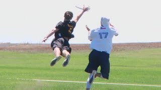 Incredible Ultimate Frisbee Play [upl. by Nancy]