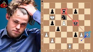 Magnus Carlsen’s Shocking Blunder vs Nihal Sarin  Titled Cup 2024 [upl. by Adliw]