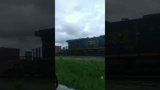 CSX 997 passes by Hammond IN Filmed by ferryguy2 while I was driving train [upl. by Alessig845]