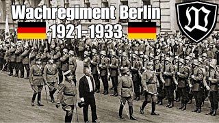 Wachregiment Berlin  die Garde der Weimarer Republik 19211933 Wachbataillon Militärgeschichte [upl. by Pearlstein593]