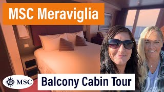 MSC Meraviglia Cruise Ship Cabin tour [upl. by Euv]