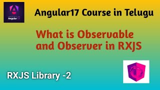 What is Observable amp Observer  Observables  Angular 17 [upl. by Ark165]