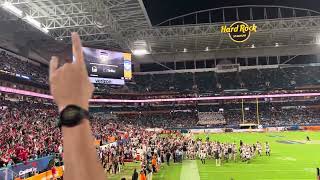 Krypton Fanfare Georgia Bulldogs at 2023 Orange Bowl [upl. by Blake]