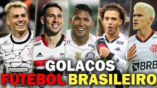 Os 50 GOLAÇOS mais INCRÍVEIS do FUTEBOL BRASILEIRO em 2022 [upl. by Loise]