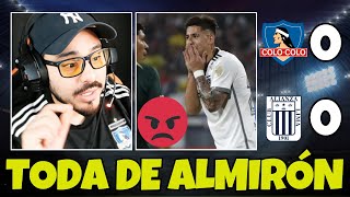 OPINIÓN Y ANÁLISIS DEL EMPATE DE COLO COLO VS ALIANZA LIMA POR COPA LIBERTADORES [upl. by Pember]