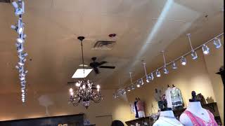 Harbor Breeze Calera ceiling fans in a clothing store [upl. by Bloomer]