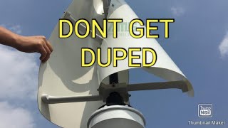 Watch this before you buy a wind generator My personal experience and what to look for [upl. by Malva]