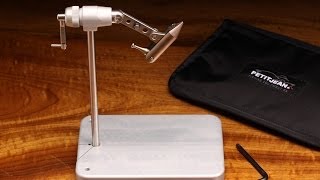 Marc Petitjean Premier Rotary Swiss Fly Tying Vise [upl. by Noell]