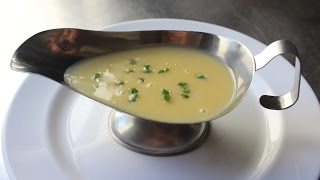 How to Make a Butter Sauce  Beurre Blanc  French Butter Sauce Recipe [upl. by Egreog]