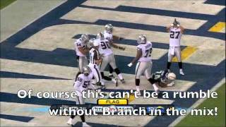 CHARGERS VS RAIDERS quotBUTTKICKNGquot [upl. by Merralee]