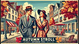 Autumn Serenade in Central Park Vintage Jazz and Swing Sounds of the 1930s  1940s playlist [upl. by Euqirrne]