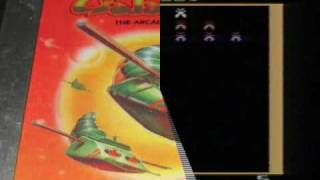 Classic Game Room  GALAXIAN for Atari 2600 review [upl. by Lebna50]