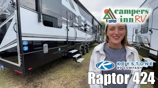 Keystone RVRaptor424  by Campers Inn RV – The RVer’s Trusted Resource [upl. by Eahsal]