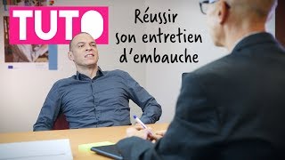 TUTO 4  Réussir son entretien dembauche [upl. by Macfadyn]