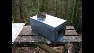 Horizontal Rocket Stove [upl. by Ynomrah]