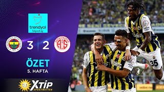 MERKUR BETS  Fenerbahçe 32 B Antalyaspor  HighlightsÖzet  Trendyol Süper Lig  202324 [upl. by Eiramnerual279]