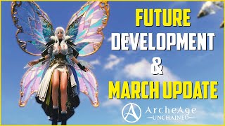 ArcheAge March Update amp Beyond  GLOBAL Arena Exile Revamp amp  FAIRIES [upl. by Edny]