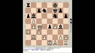 Vitruvius 111C vs Stockfish 17  Durkin St George Defense 2024 chess [upl. by Mcallister]