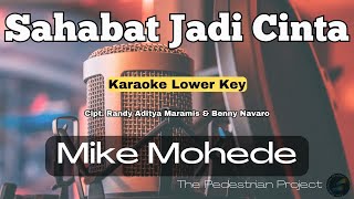 Sahabat Jadi Cinta  Mike Mohede  Karaoke Lower Key [upl. by Ahker971]