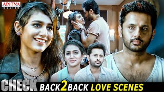 Check Hindi Dubbed Movie B2B Love Scenes  Nithiin Rakul Preet Priya Varrier  Aditya Movies [upl. by Yelra]