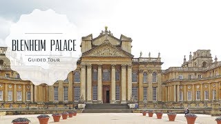 Blenheim Palace Guided Tour  in Oxfordshire England [upl. by Root]