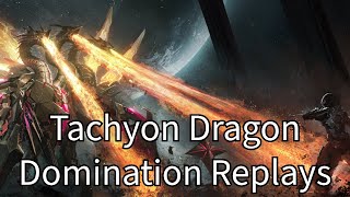 This is the Best Skill Ever Day One Ranked Tachyon Dragon Domination Replays [upl. by Tobin]