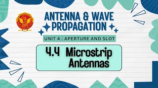 44 Microstrip Antennas  EC602 [upl. by Charil]