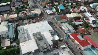 Aerial View of Downtown Dagupan City Philippines [upl. by Kristan]