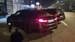 850 HP BMW M5 F90 Competition w Akrapovic exhaust  Start up amp short revs [upl. by Cirdnek]