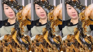 monkfish fish mukbang [upl. by Oiramal176]