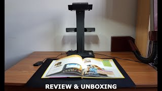 CZUR ET24 Pro Book Scanner  Review amp Unboxing [upl. by Aneeuqahs575]