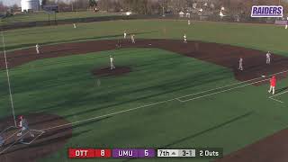 Baseball Mount Union vs Otterbein [upl. by Demah]