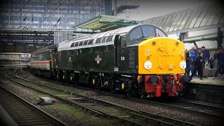 D213 Andania with The WHISTLING Highlander Crewe amp Carlisle 24th February 2024 [upl. by Garrity]