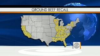 E coli bacteria spark ground beef recall [upl. by Anilef192]