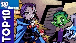 Top 10 Beast Boy and Raven Moments From Teen Titans 2 [upl. by Ahsiele385]