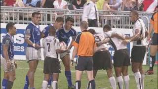 IRB Sevens Classic Finals Fiji v Samoa Hong Kong 2007 [upl. by Hanima]