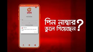 APP থেকে PIN Reset করার পদ্ধতি  Pin reset process from Nagad app [upl. by Dyanne]