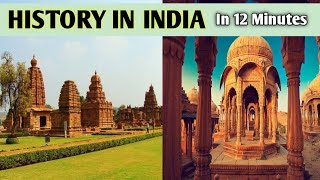 History Of India In 12 Minutes facts historytv [upl. by Patricia]