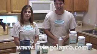 How to Mix Living Clay Detox Powder into a Liquid Form [upl. by Coleville]