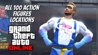 GTA Online  All 100 Action Figures Locations [upl. by Theobald]