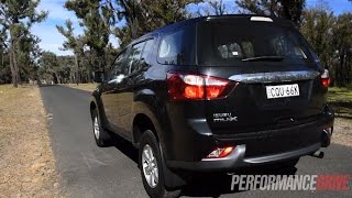 2014 Isuzu MUX 0100kmh amp engine sound [upl. by Tneciv]