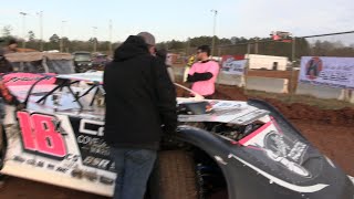 Talladega Ice Bowl 2021  Michael Page  The Winning Run [upl. by Arbmat]